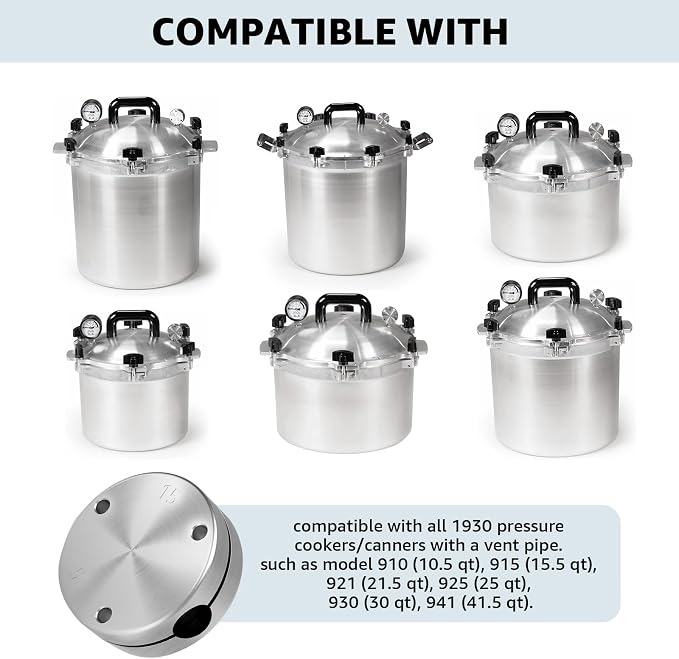 Regulador de presión para olla de 10.5 QT Lakapre miniatura 4