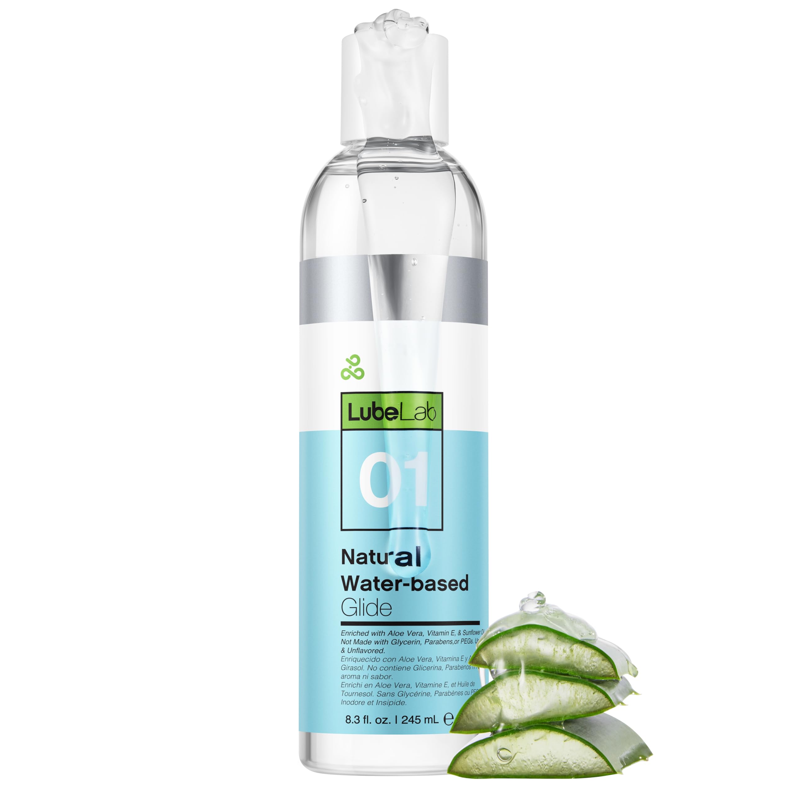 Amazon.com: Lubelab Waterbased Lube 8.3 Fl Oz. Personal Lubricant w/Aloe &  Vitamin E, Hypoallergenic, Free of Paraben&Glycerin&PEGs, PH-Balanced,  Natural Smooth Slippery Glide Gel for Couples, Men, Women : Health &  Household