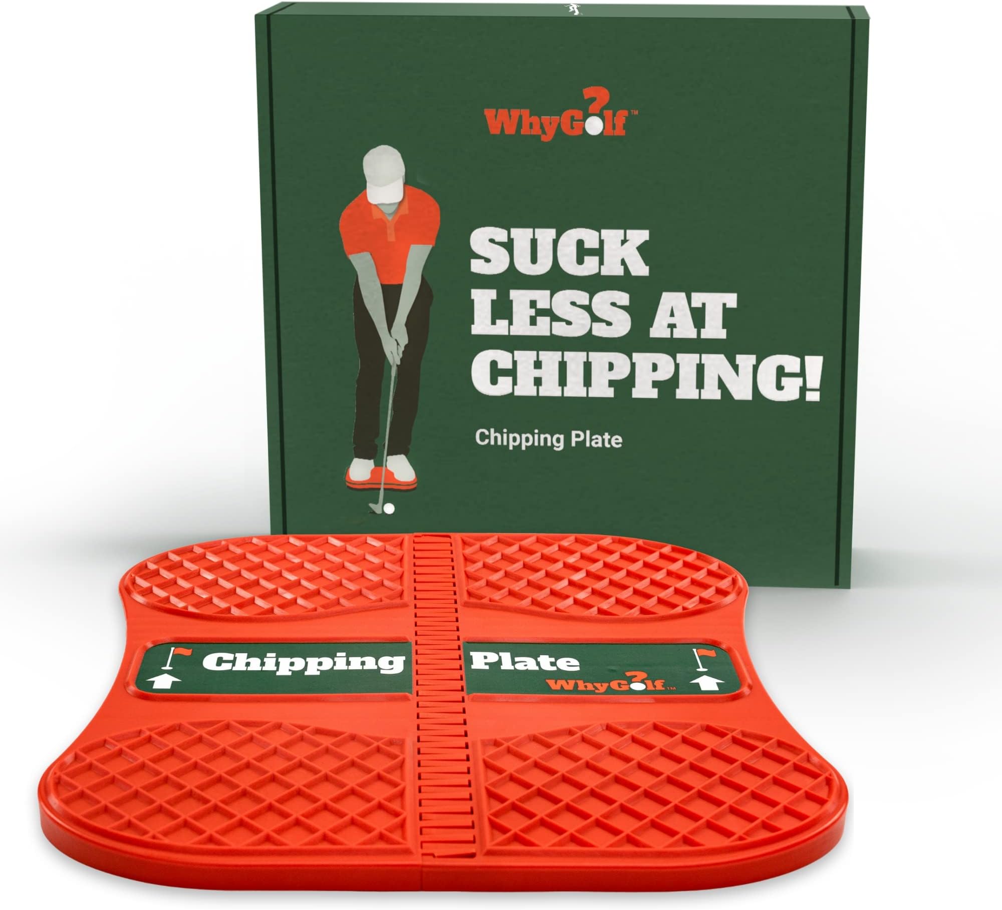 WhyGolf Pressure Plate For Improved Golf Game | Weight Shift Balance Board | Golf Teaching & Training Aid for Club Practice Equipment