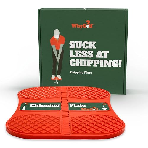 WHYGOLF Chipping Plate for Improved Chipping Technique - Weight Shift