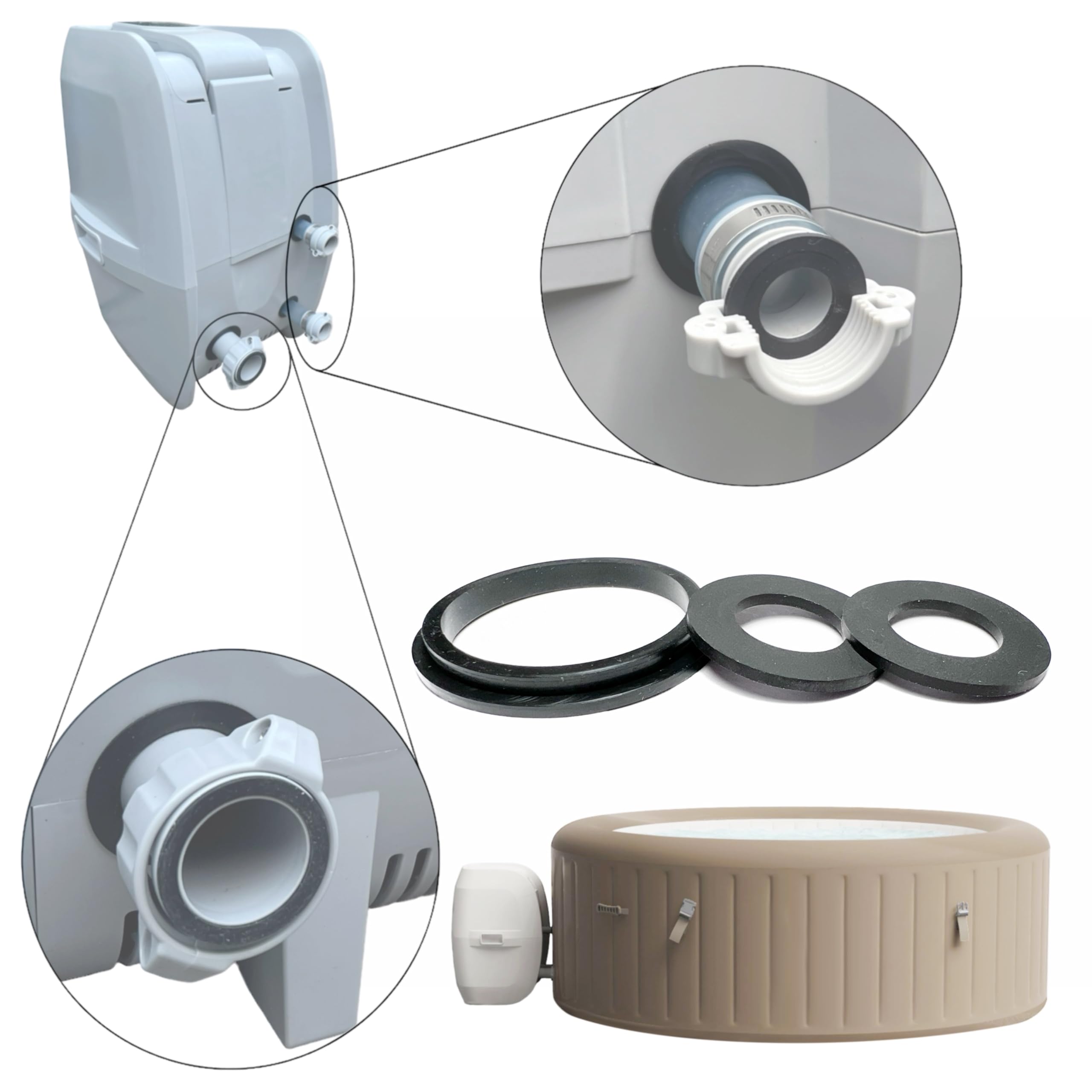 Bestway Saluspa Replacement Partsnull