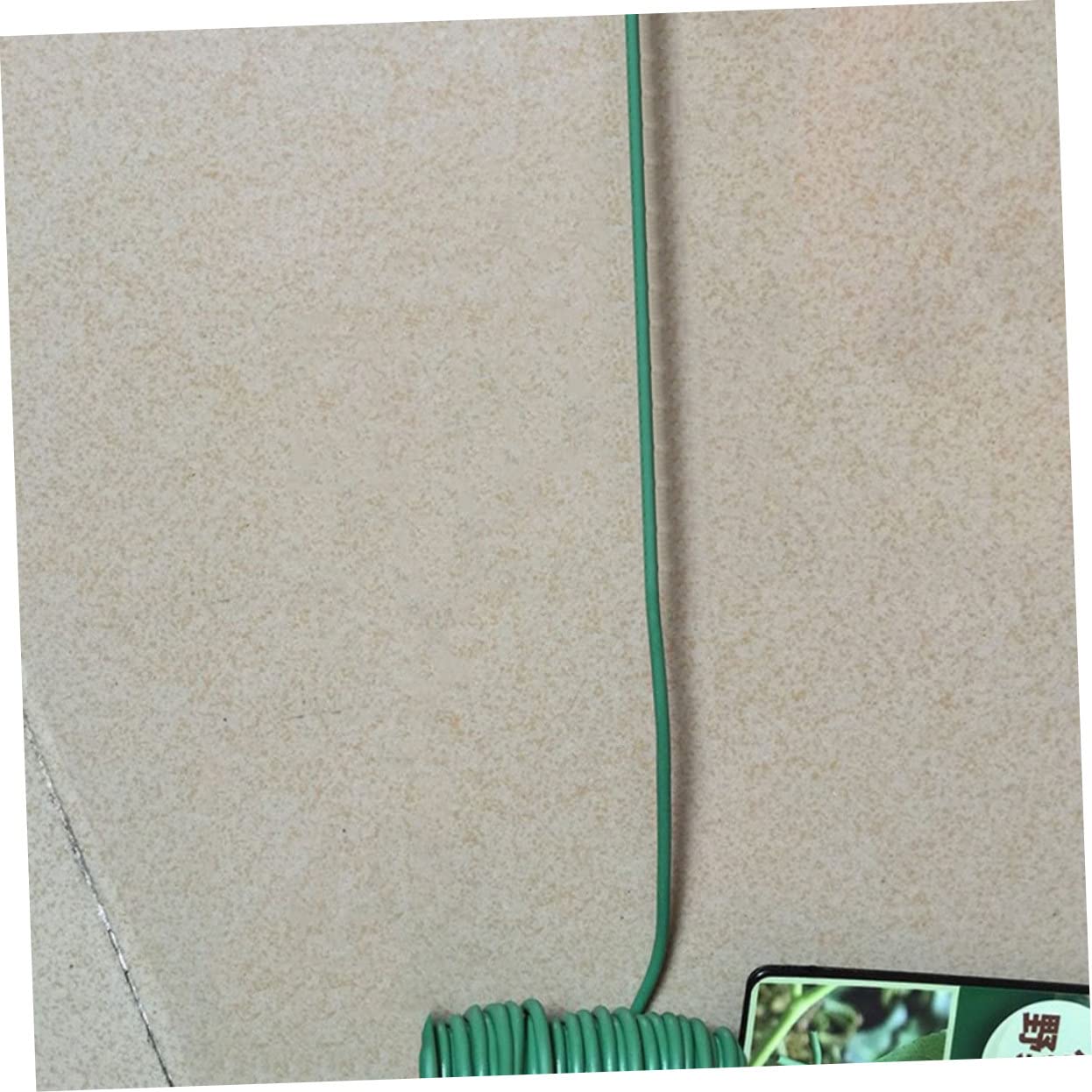 Toddmomy 2rotoli Filo di Fissaggio per Piante Rampicanti Legaccio Flessibile Rivestito per Supporto e Crescita di Viti e Rami nel Giardino