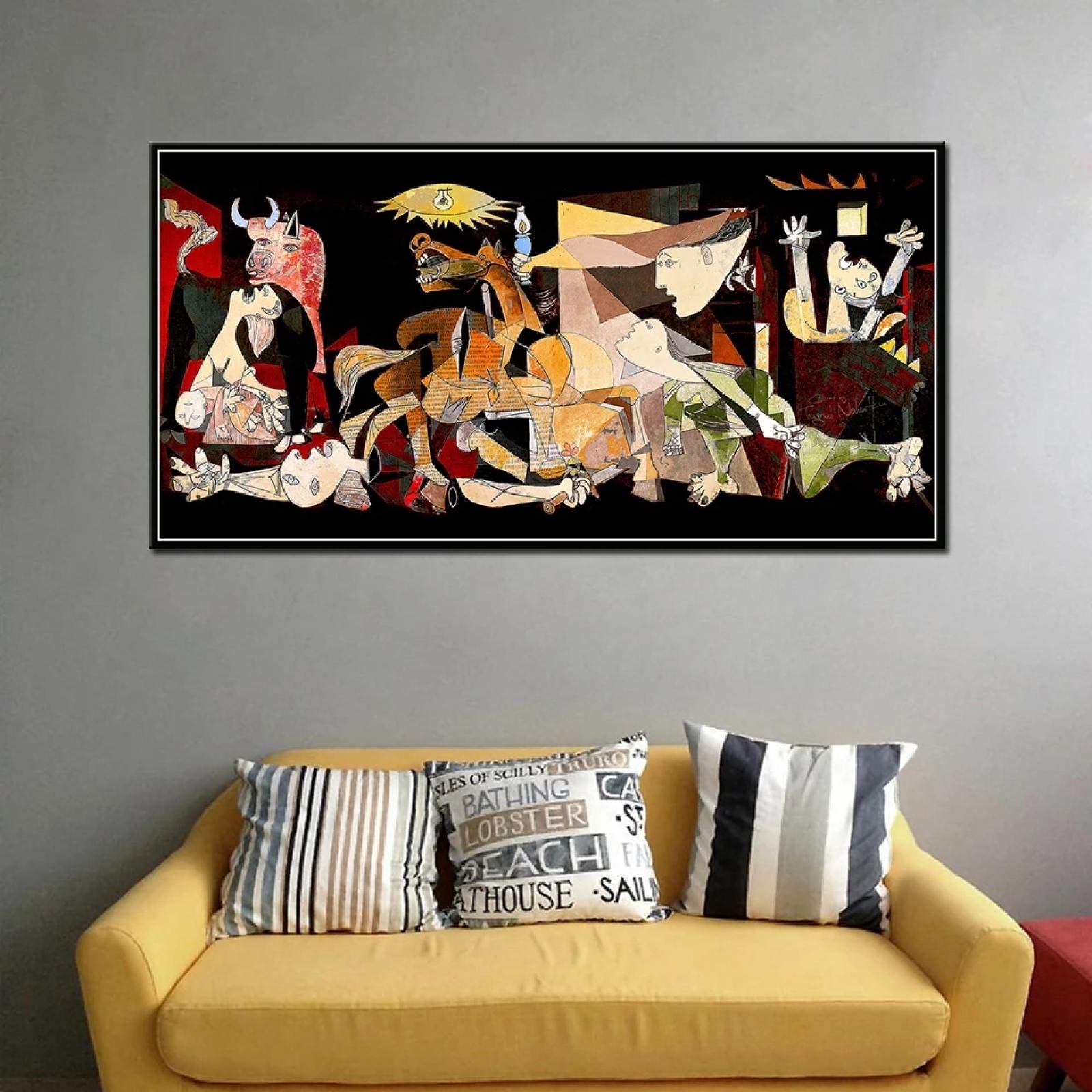 Art mural Picasso Guernica pour sublimer votre bureau ou séjour