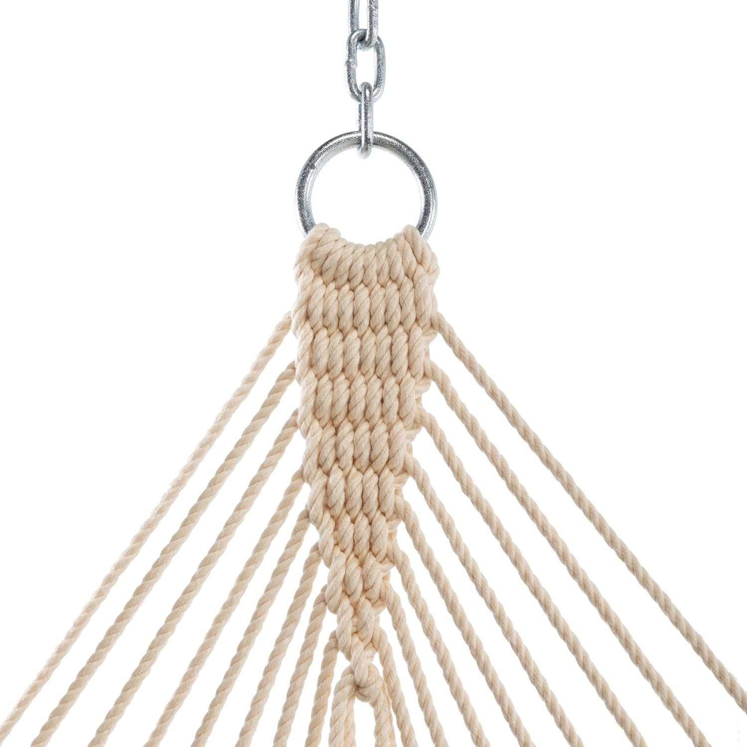 Nags Head Hammocks Atoll Persimmon Bella Dura Quilted Hammock, Constructed of Durable Fabrics, Cumaru Spreader Bar, Rolled Rim Grommets, Galvanized Hardware, Handcrafted in The Carolinas