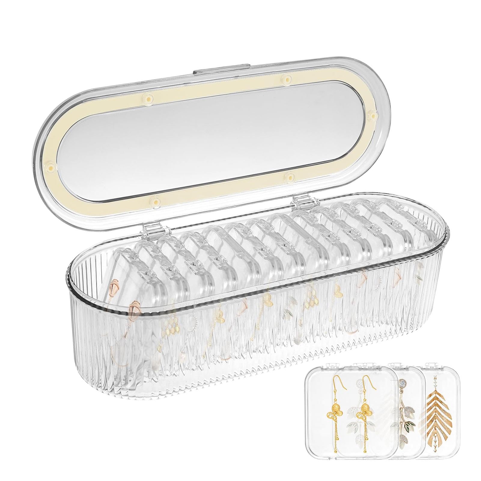 Organisateur de support de boucle d’oreille de collier pour sublimer votre coiffeuse moderne