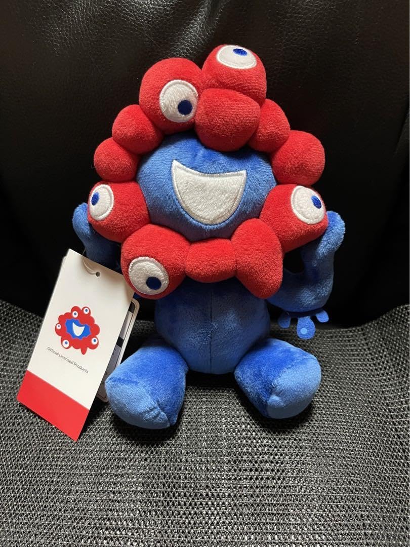 Amazon.co.jp: 現地で買って来ました。 ミャクミャクお座りぬいぐるみ