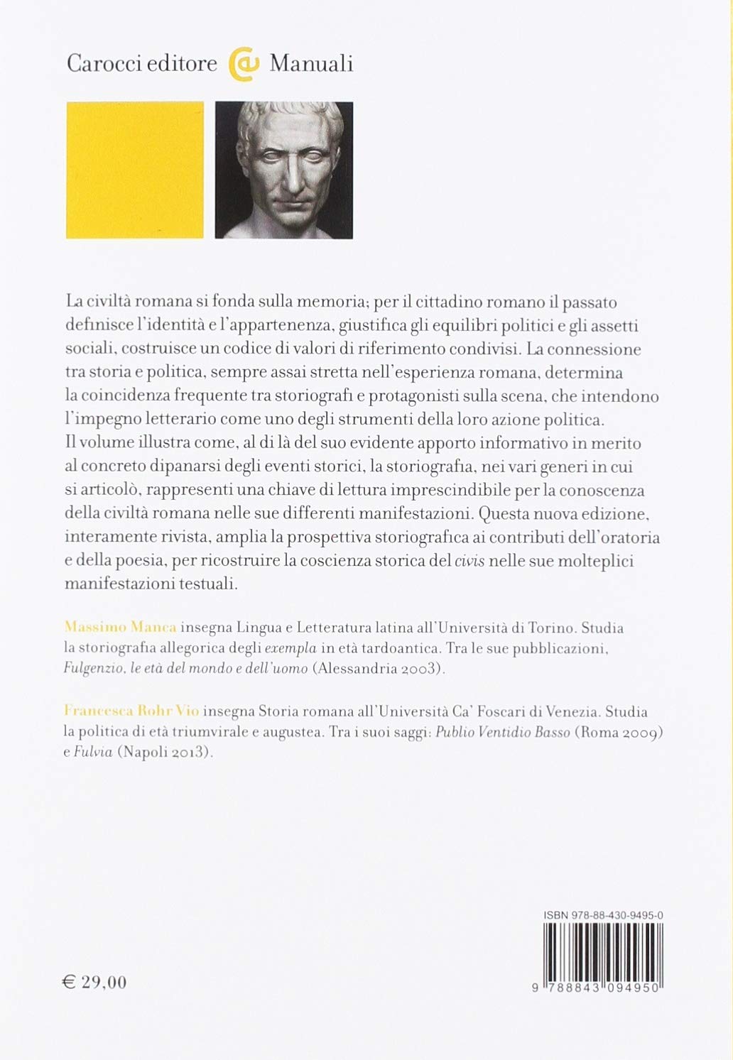 Introduzione alla storiografia romana