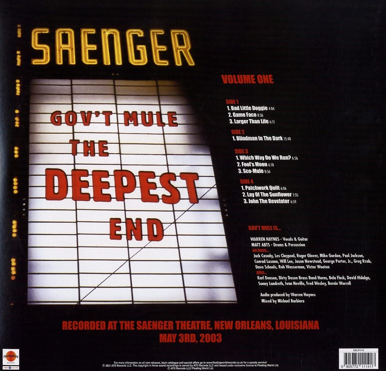 The Deepest End Vol.1 (Blue Vinyl 2lp) [Vinyl LP]