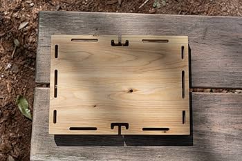 Amazon | 【三脚テーブル】ソロキャンプ必需 カメラ三脚に取り付ける