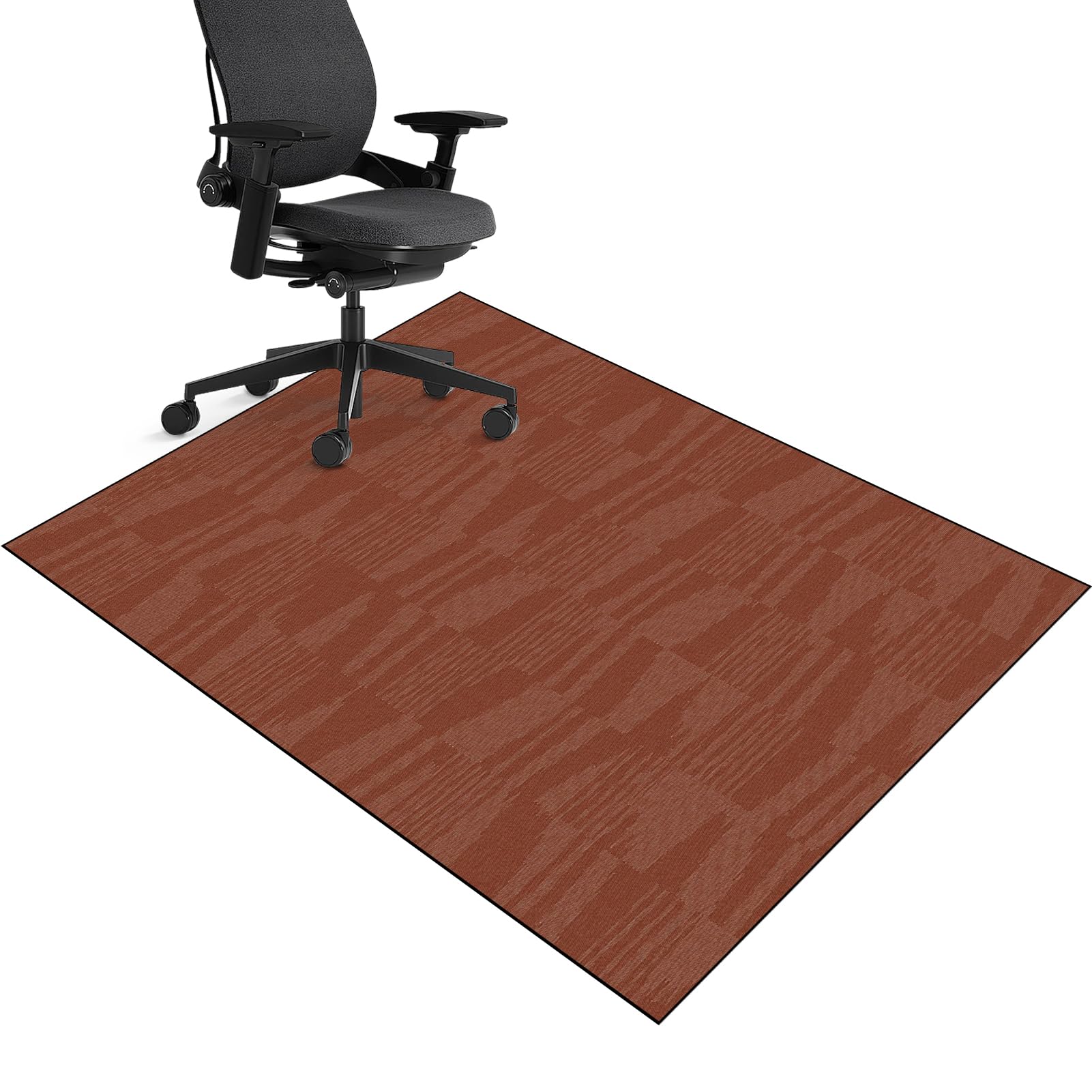 Computer Chair Mat for Carpet, 70 x 100 cm Floor Protection Chair Mat for Hard Floors, Gaming Chair Mat for Carpeted Floor, Desk Chairmats Protector Rug, Floor Protection Mat for Work, Home, Gaming