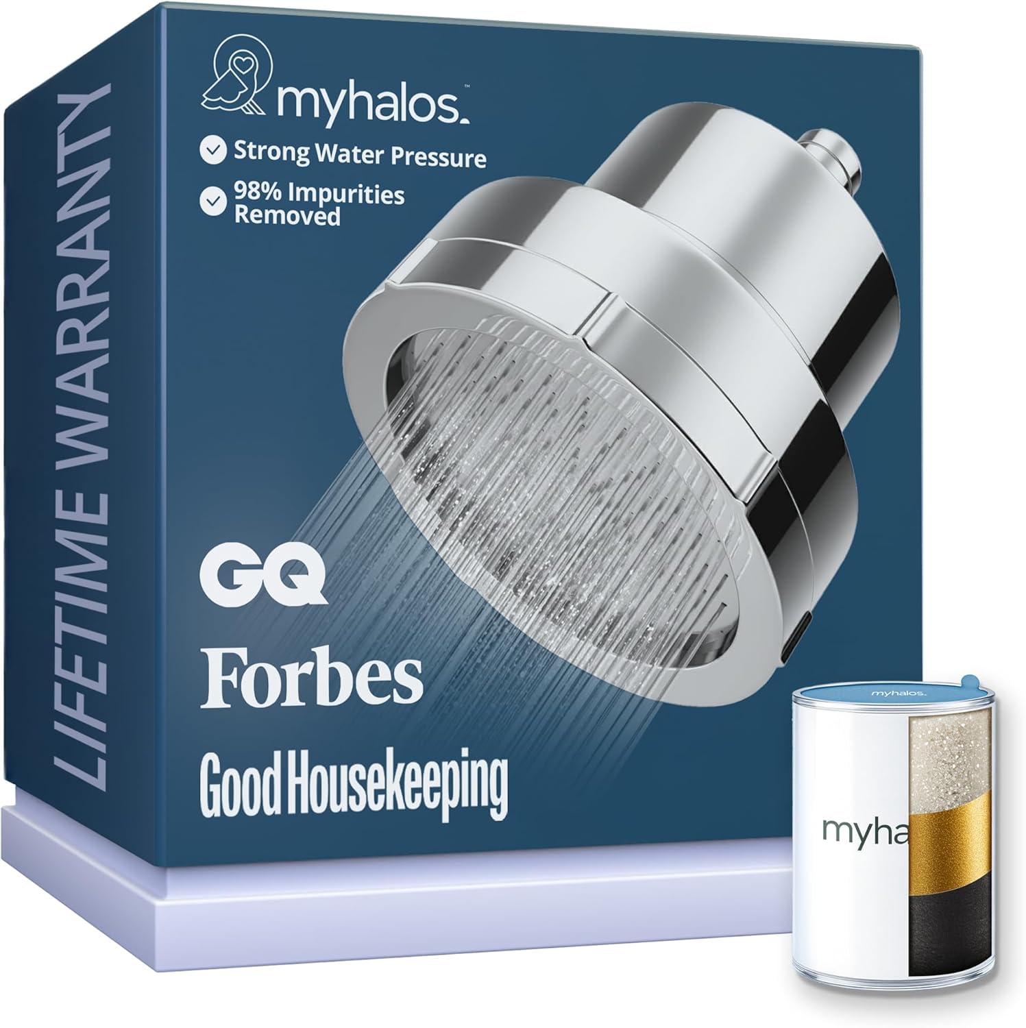 MyHalos Filtered Shower Head