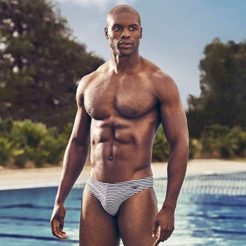 Speedo Swimsuit Brief Powerflex Eco Solar Maillot de Bain Homme (Lot de 1)