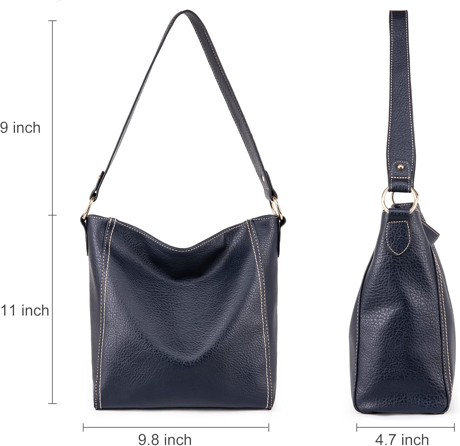 Montana West Purse for Women Trendy Soft Shoulder Purses and Handbags Hobo Bags - Image 4