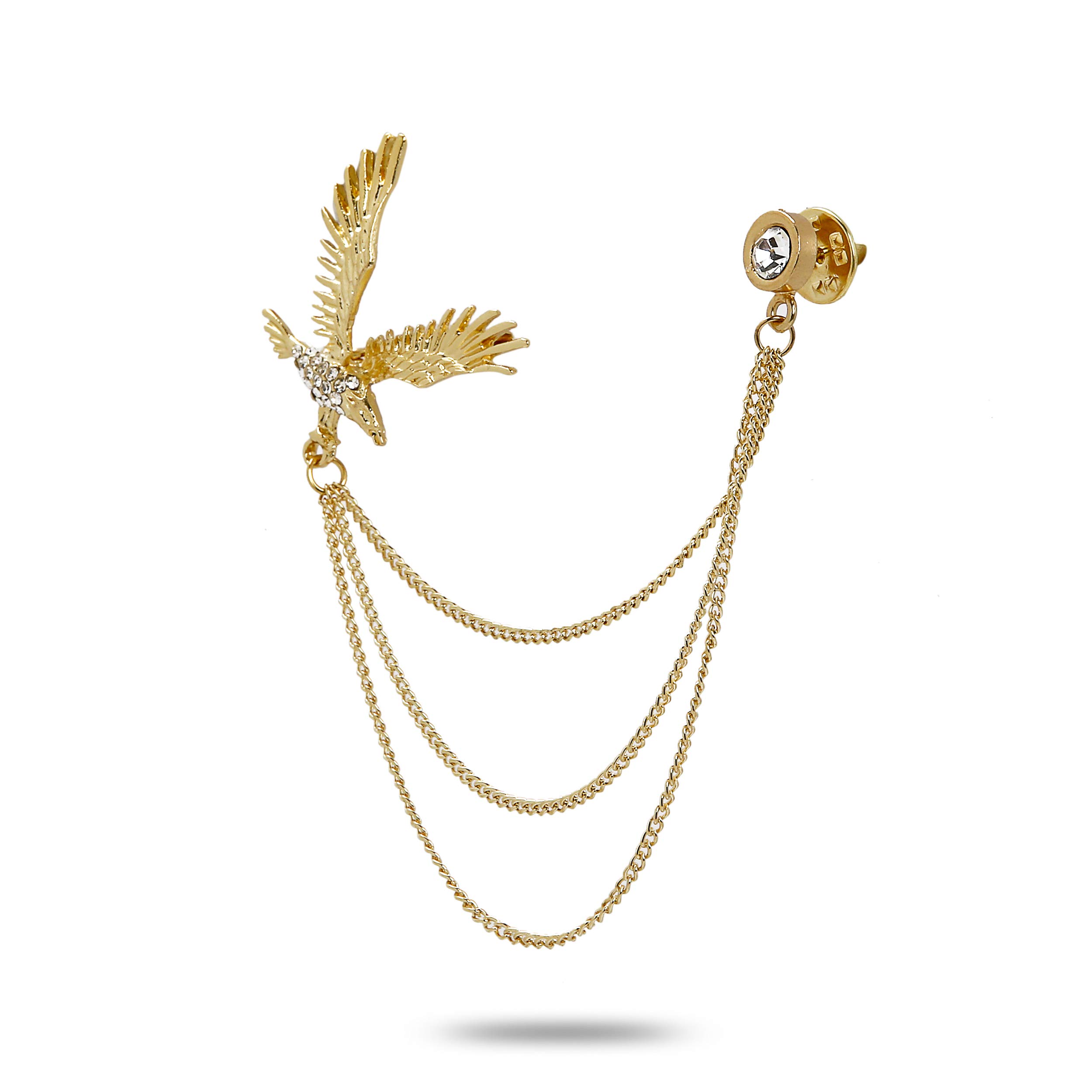 YouBella Jewellery Latest Stylish Crystal Unisex Brooch for Wedding/Party for Women/Girls/Men (Style 3) (B085TQF7HB) Amazon Price History, Amazon Price Tracker