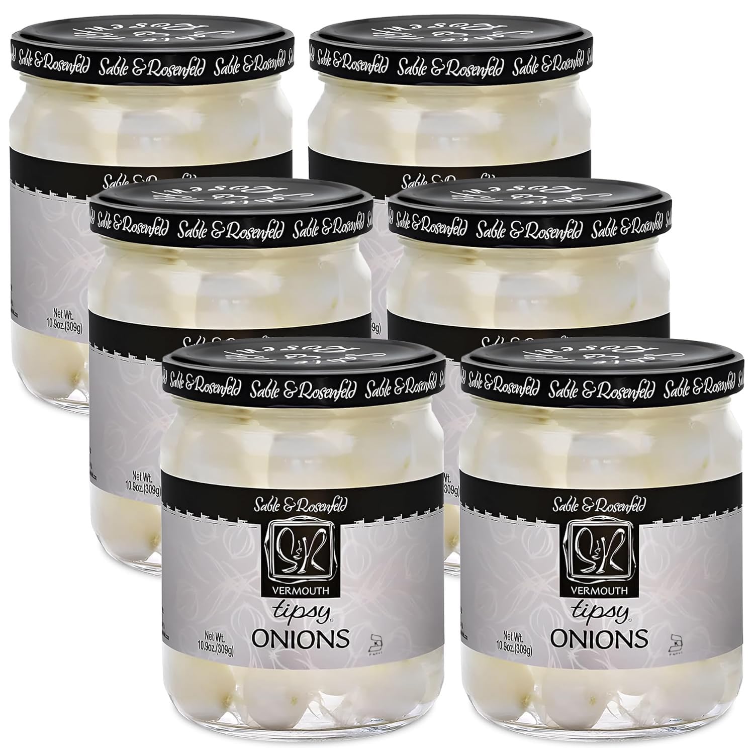Amazon.com : Sable & Rosenfeld Vermouth Tipsy Onions, 10.9 oz