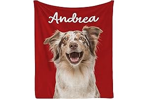 Personalized Dog Portrait Blanket - A Unique Way to Show Love