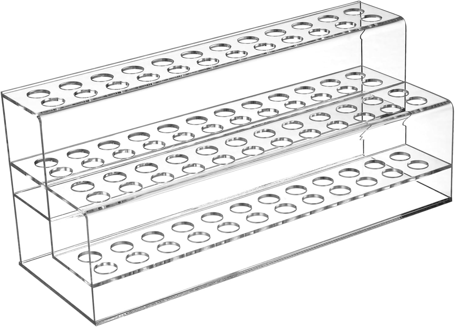 Amazon.com: Cabilock Acrylic Pen Holder-Pen Stand Display 48-Slots Pen ...