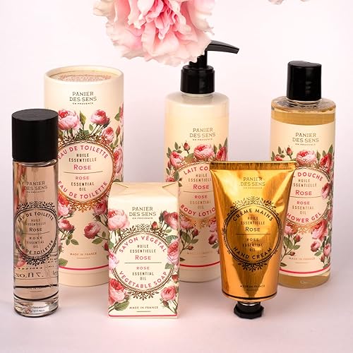 Miniatura 6 de Panier des Sens  Loción de Rosa para Manos y Cuerpo para Piel Seca - Crema Corporal Hidratante para Mujeres - Humectante Corporal Fluido Nutritivo
