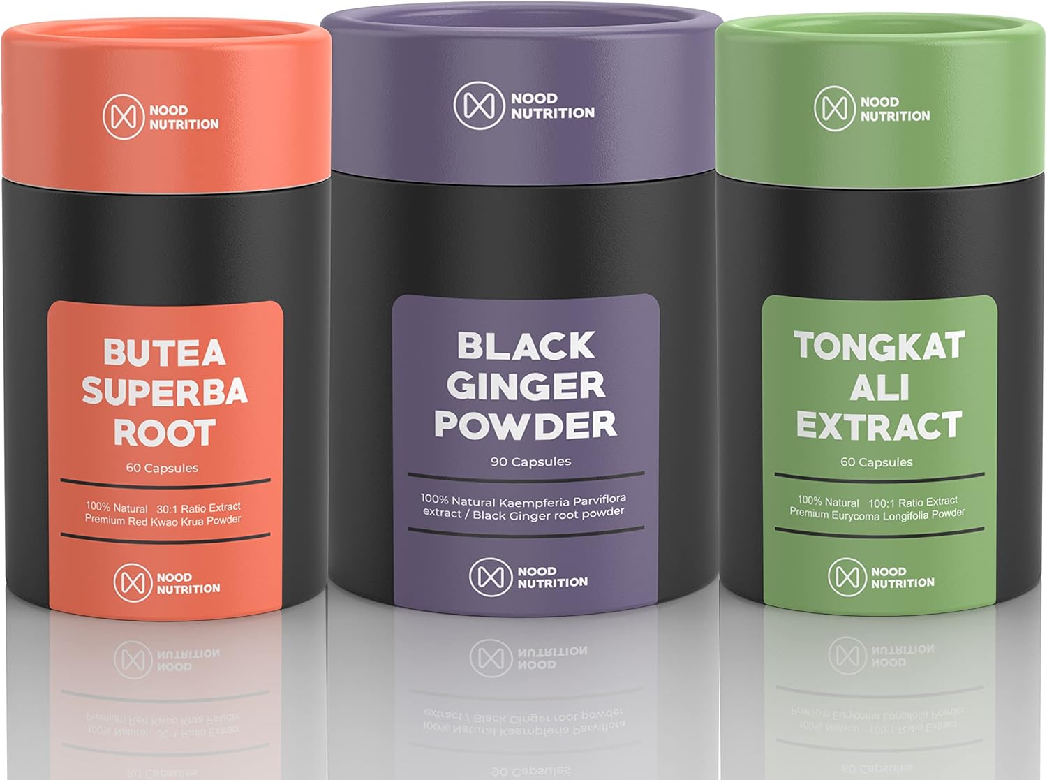 The Super Stack Black Ginger Capsules, Tongkat Ali Extract & Butea