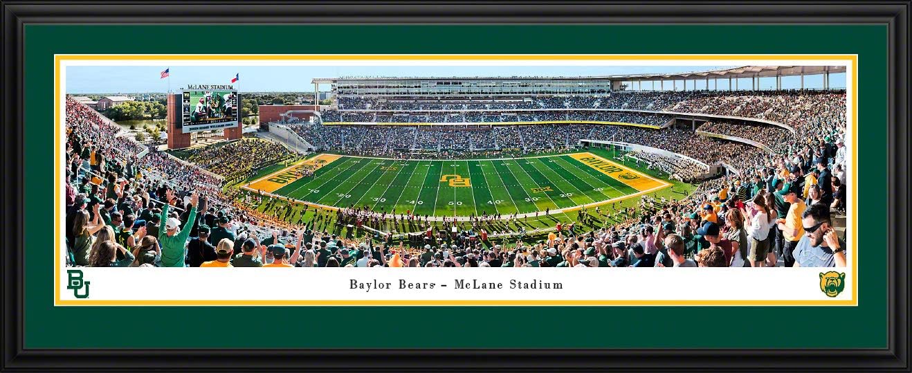 Baylor Bears Football - Panoramic Posters and Framed Pictures by Blakeway Panoramas