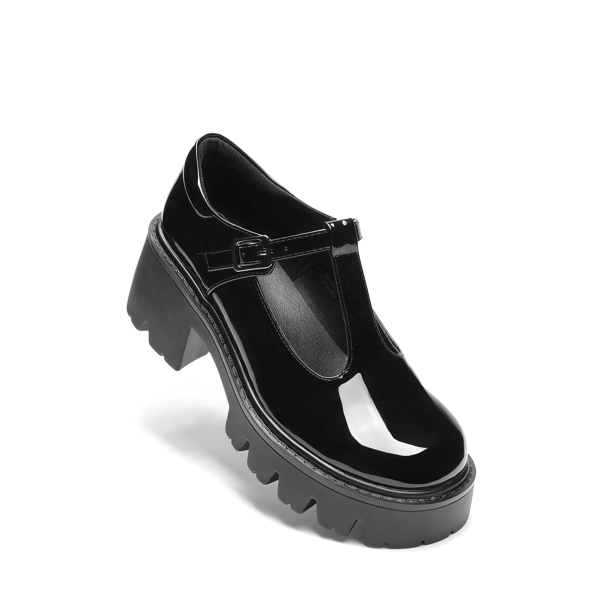 DREAM PAIRS Mary Jane Tacón Mujer