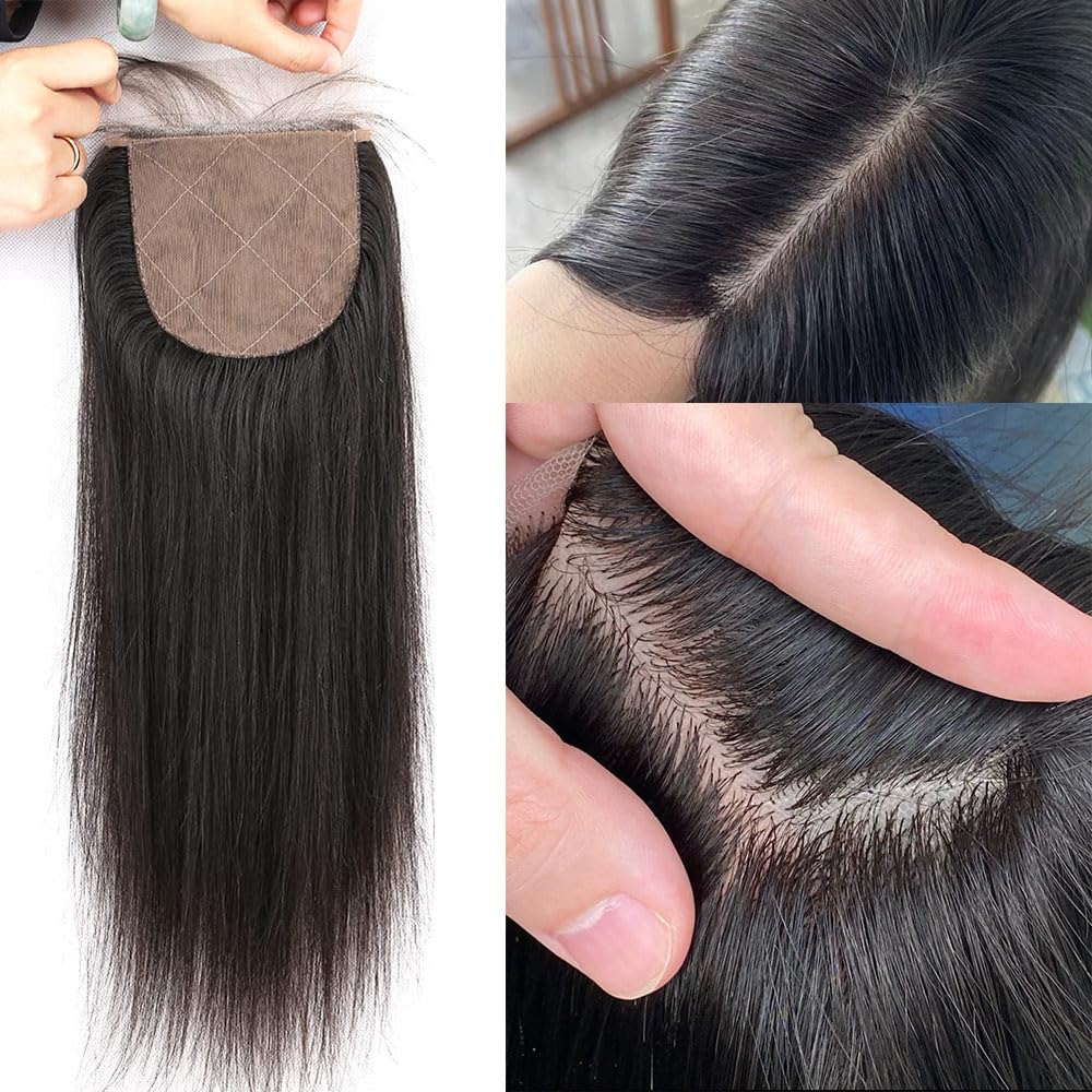 Amazon.com : RIVPOIG 4x4 Silk Base Lace Closure with Baby  display picture 1