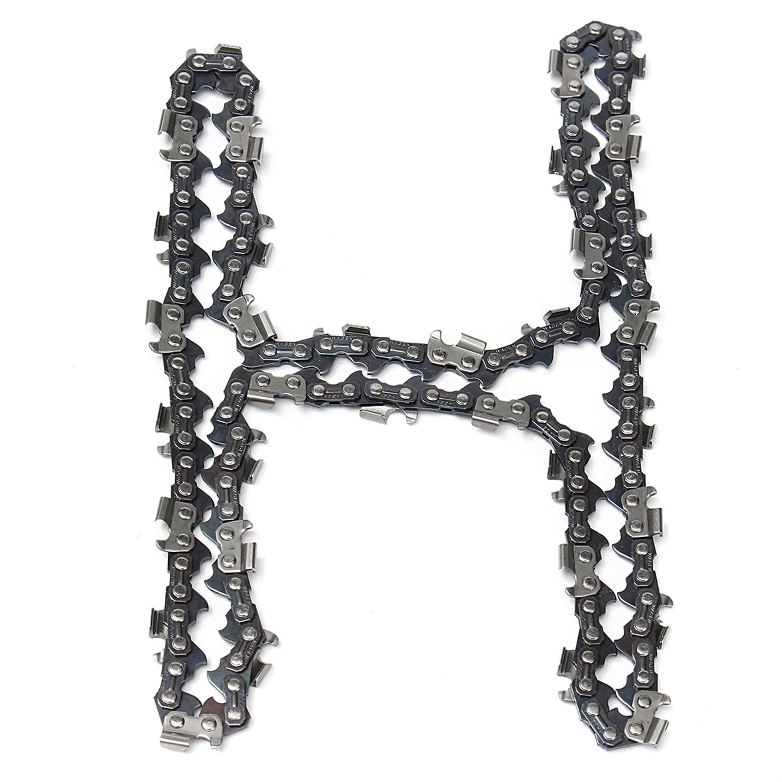 Accesorios para reparación de cadenas de sierra, Confezione da 3 catene for motosega 10-20 pollici, passo 3/8, calibro 0,050(16Inch 62Drive Link)