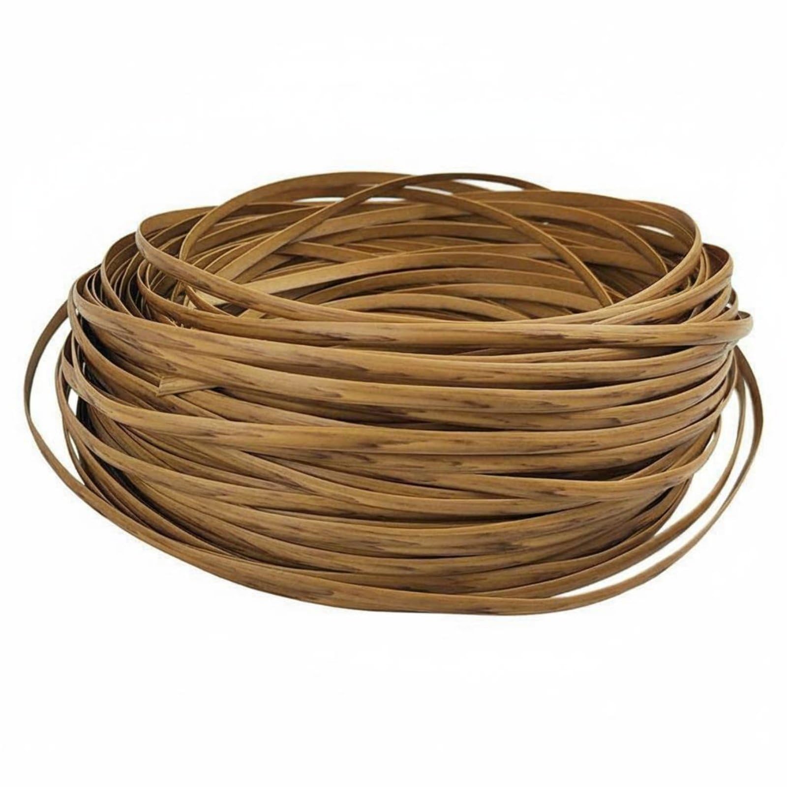 Enakshi® 120 Feet Waterproof Flat PE Rattan Roll High Strength FabricRattan Repair Material Resistant Synthetic Wicker Weaving Strip for DIYers, Patio, Garden, Balcony, Light Brown-image-23