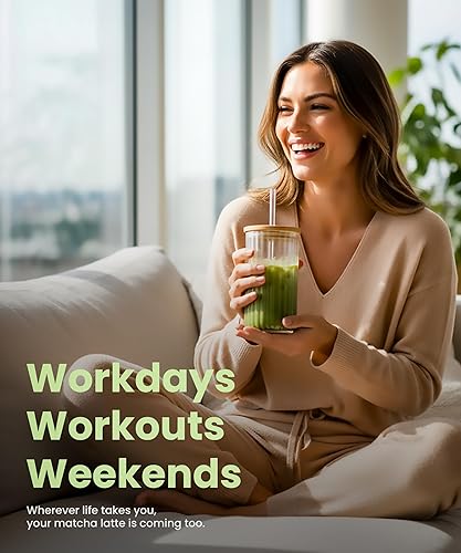 Miniatura 5 de Nice to Matcha Concentrado líquido  Extracto de té verde premium sin azúcar  Mezcla fácil para café con leche matcha, batidos y batidos  30