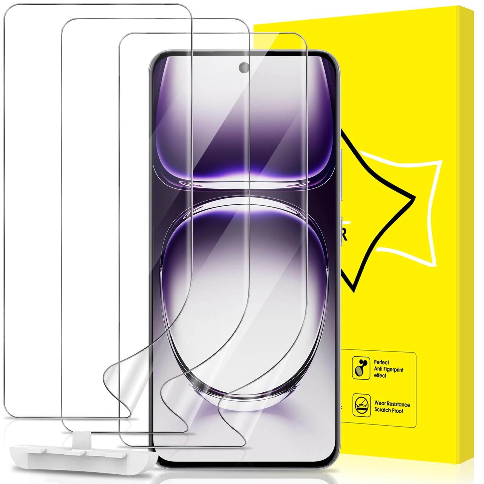 CADORABO - 3x Pellicola Di Armatura Compatibile Con Oppo Reno2