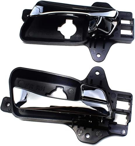 Kison 2 piezas Manija de puerta interior cromada delantera izquierda derecha para Hyundai Elantra Touring 2.0L 2009-2012 82620-2L010 826102L010