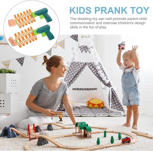 Miniatura 2 de PRETYZOOM Juguete telescópico para niños, broma estirable para la oficina, accesorio de broma, divertido juguete creativo para jugar en interiores y