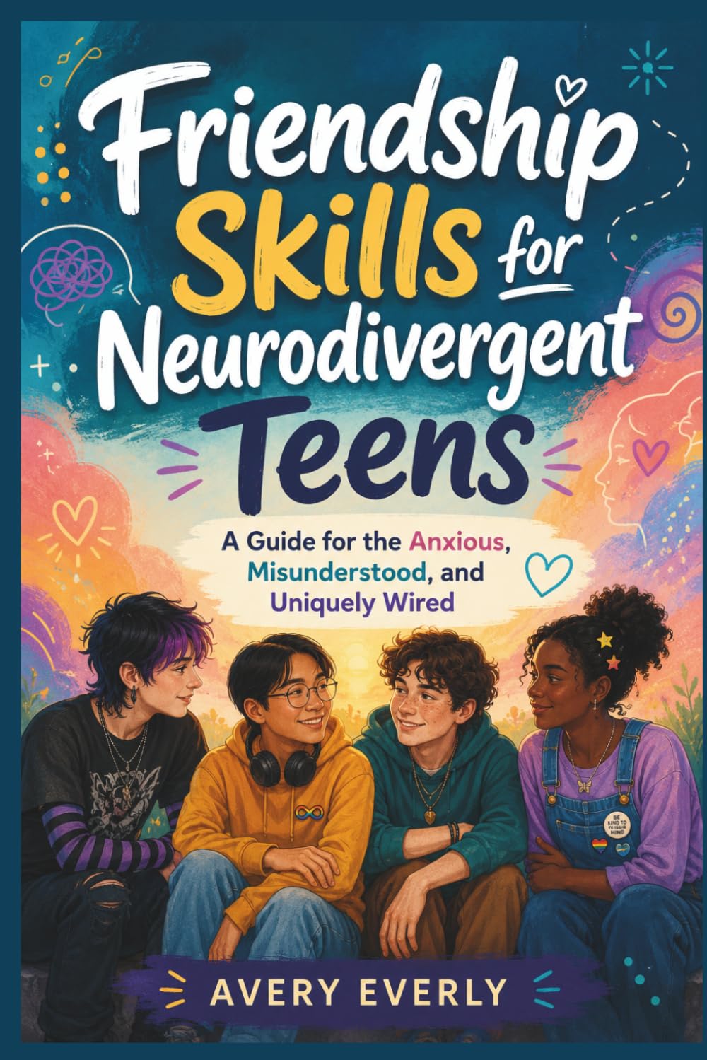 Friendship Skills for Neurodivergent Teens: A Guide for the Anxious, Misunderstood, and Uniquely Wired