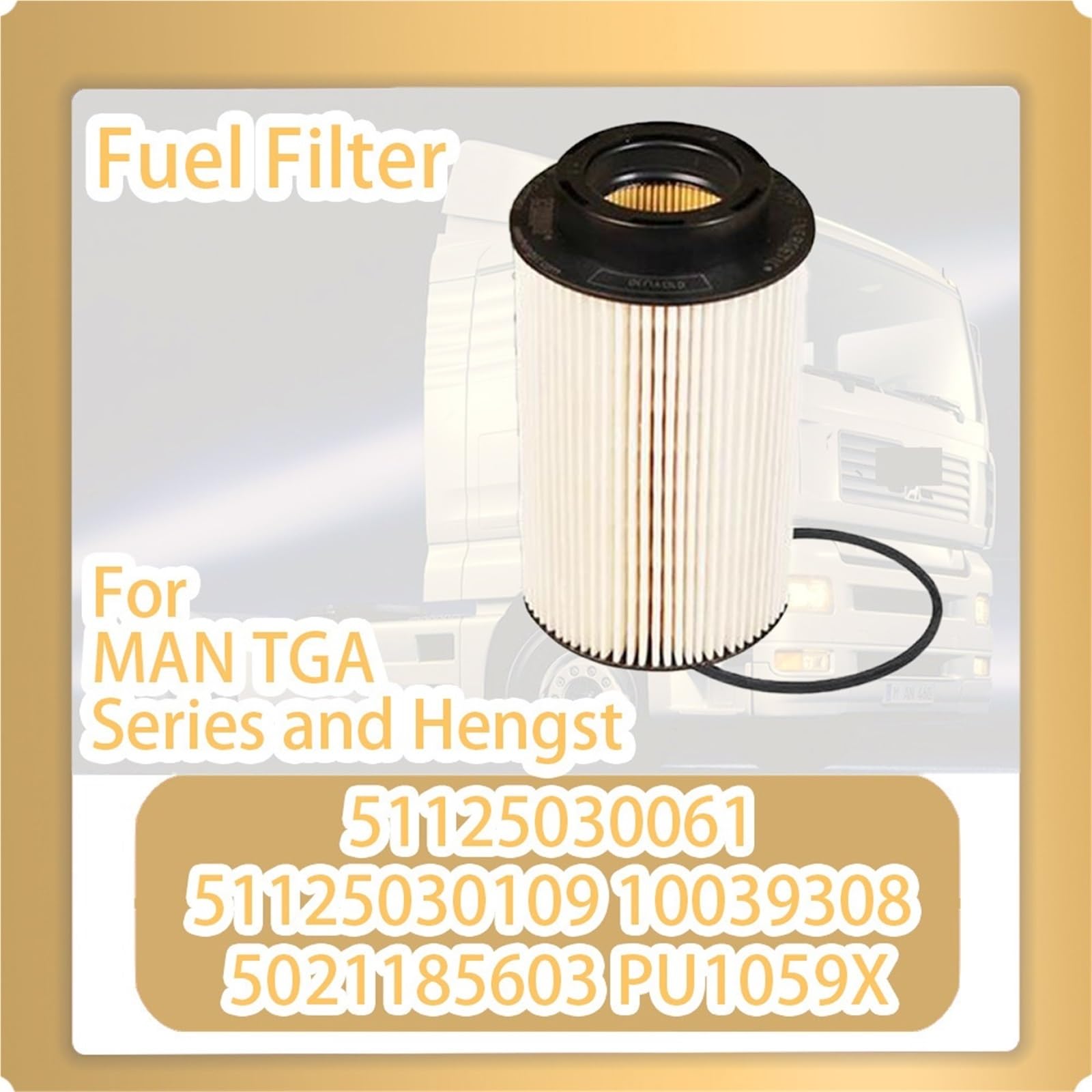 8 piezas 51125030061 51125030109 5021185603 Filtro de combustible