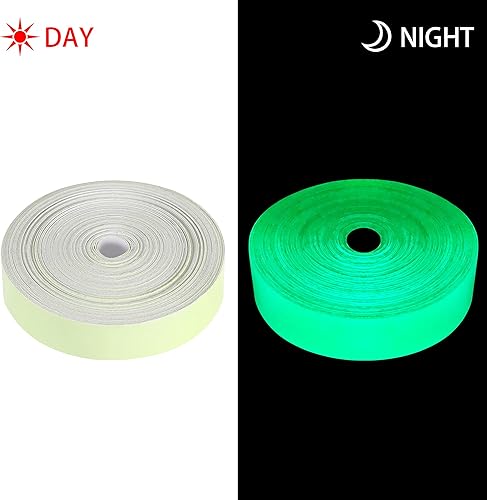 Miniatura 4 de TOMALL Calcomanías de cinta luminosas de seguridad nocturna de 32.8 pies, accesorios de bricolaje para automóvil, camión, bicicleta, motocicleta,