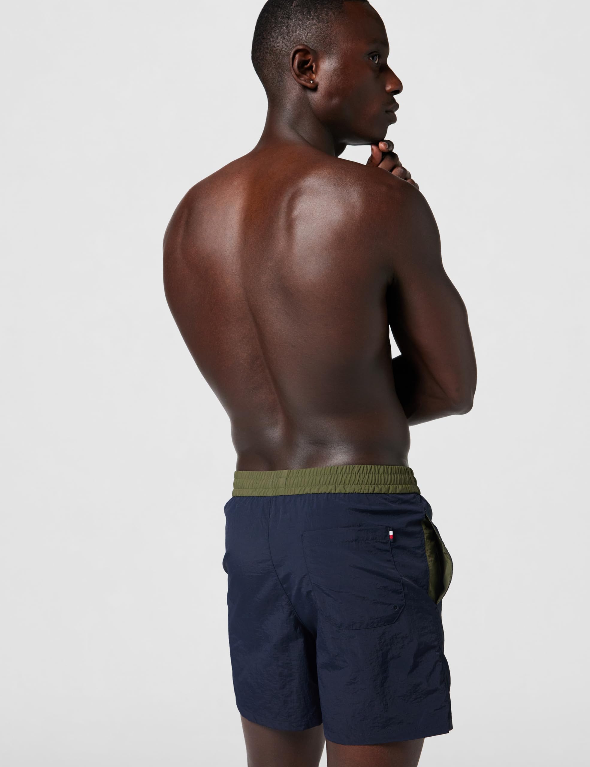Tommy Hilfiger Bañador Hombre Medium Drawstring con Cintura Ajustable