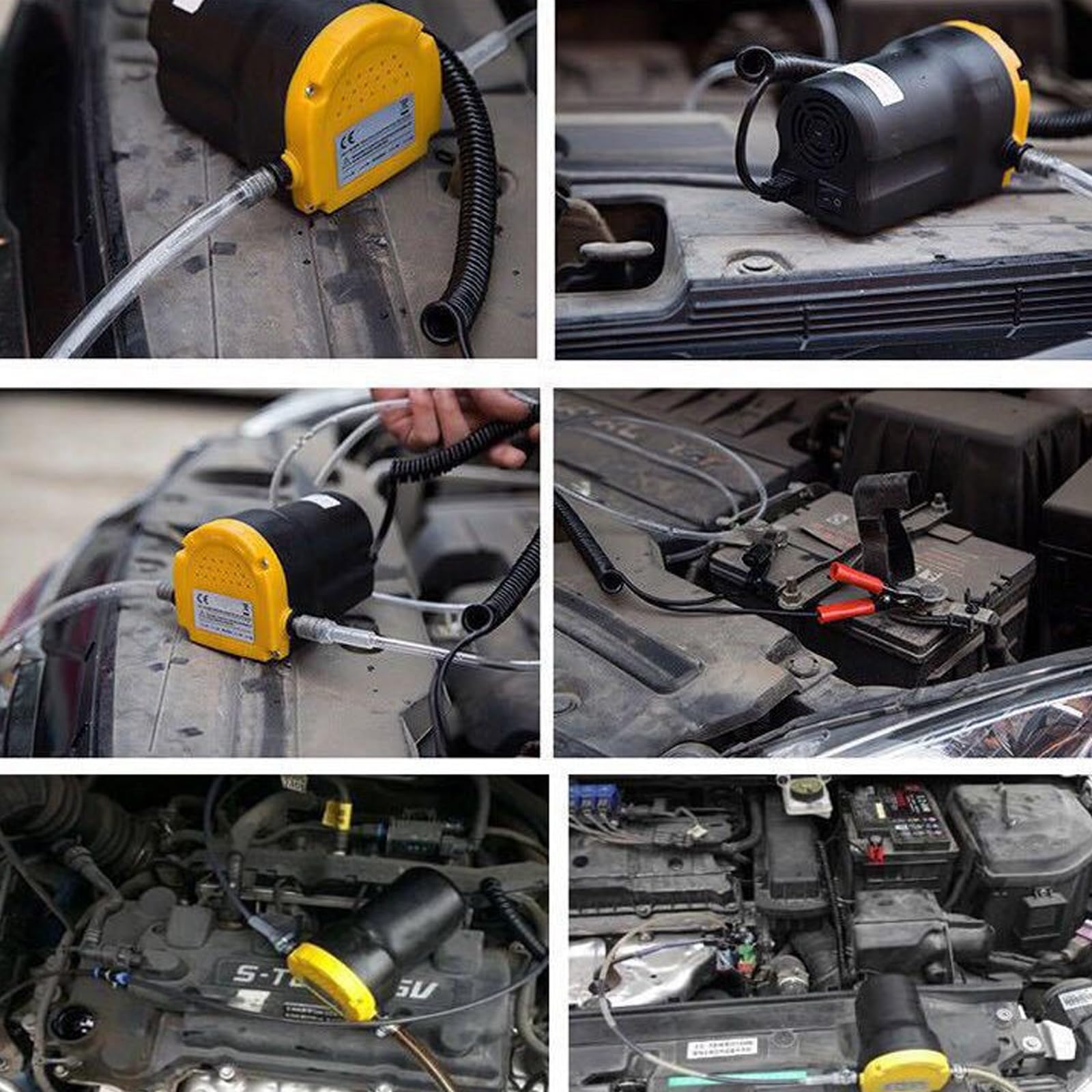 Pompe d'aspiration d'huile électrique, pompe diesel, pompe à huile 12V, pompe d'aspiration, pompe à huile, pompe diesel, pompes à carburant, pompe de transfert de carburant avec tuyaux pour bateaux