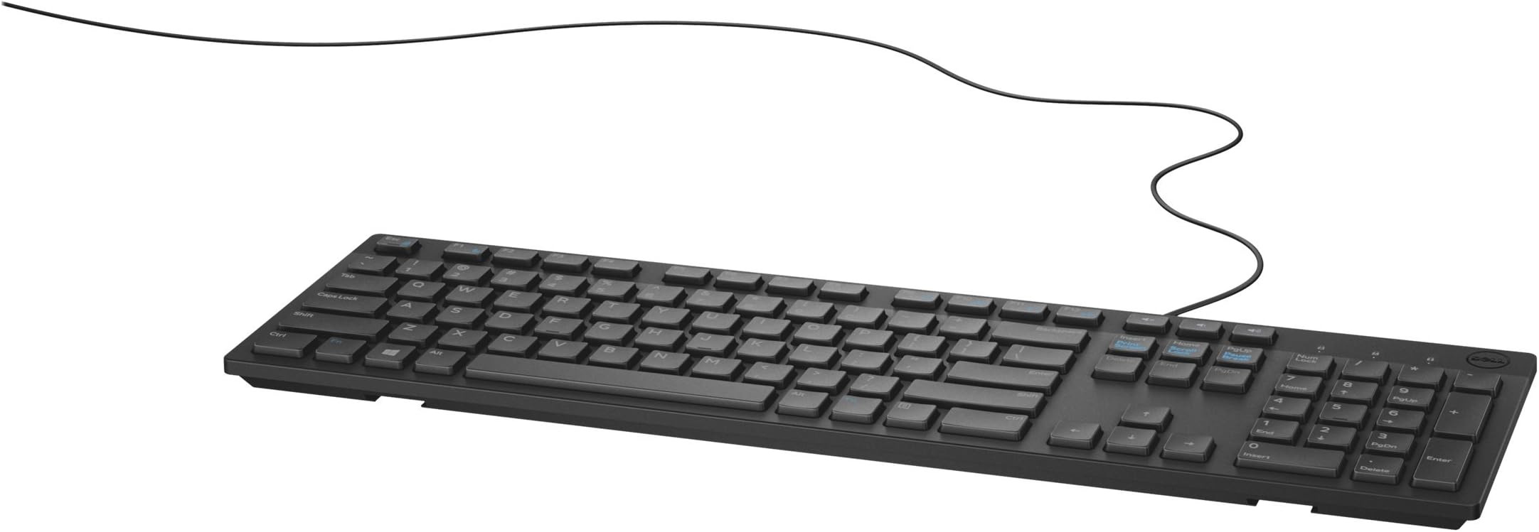 KB216 keyboard USB QWERTY US International Black