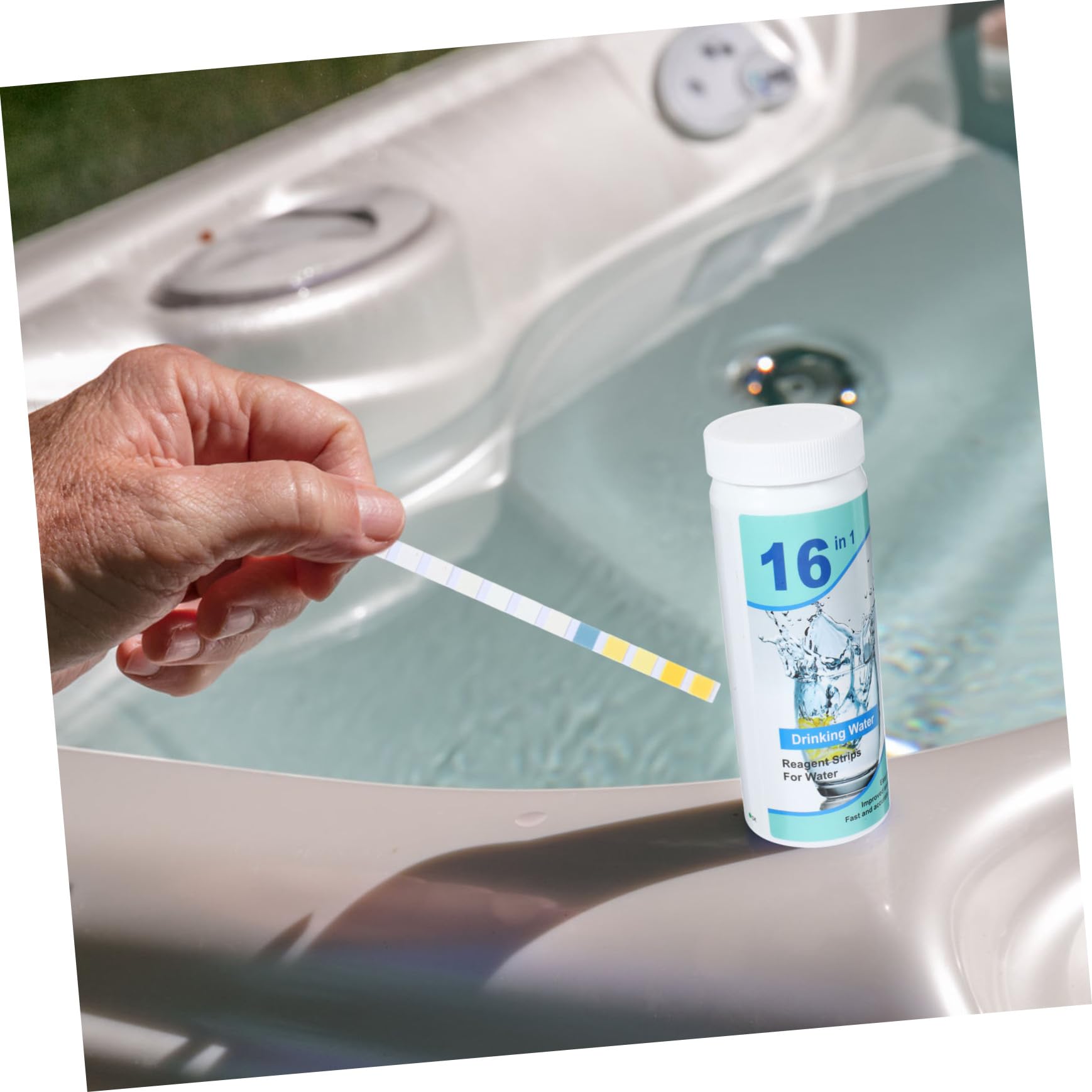 Mobestech 400pièces Bandes De Test De Qualité De Eau Pour Eau Potable Test Strips Fiables Pour Vérification Et Potable