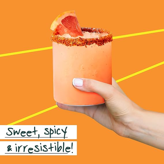 Tajin Fruity Chamoy Sauce, Sweet & Tangy Chamoy for Fruit, Candy, Snacks, Mangonadas & Drinks, 15.38 oz Each (12 Pack)