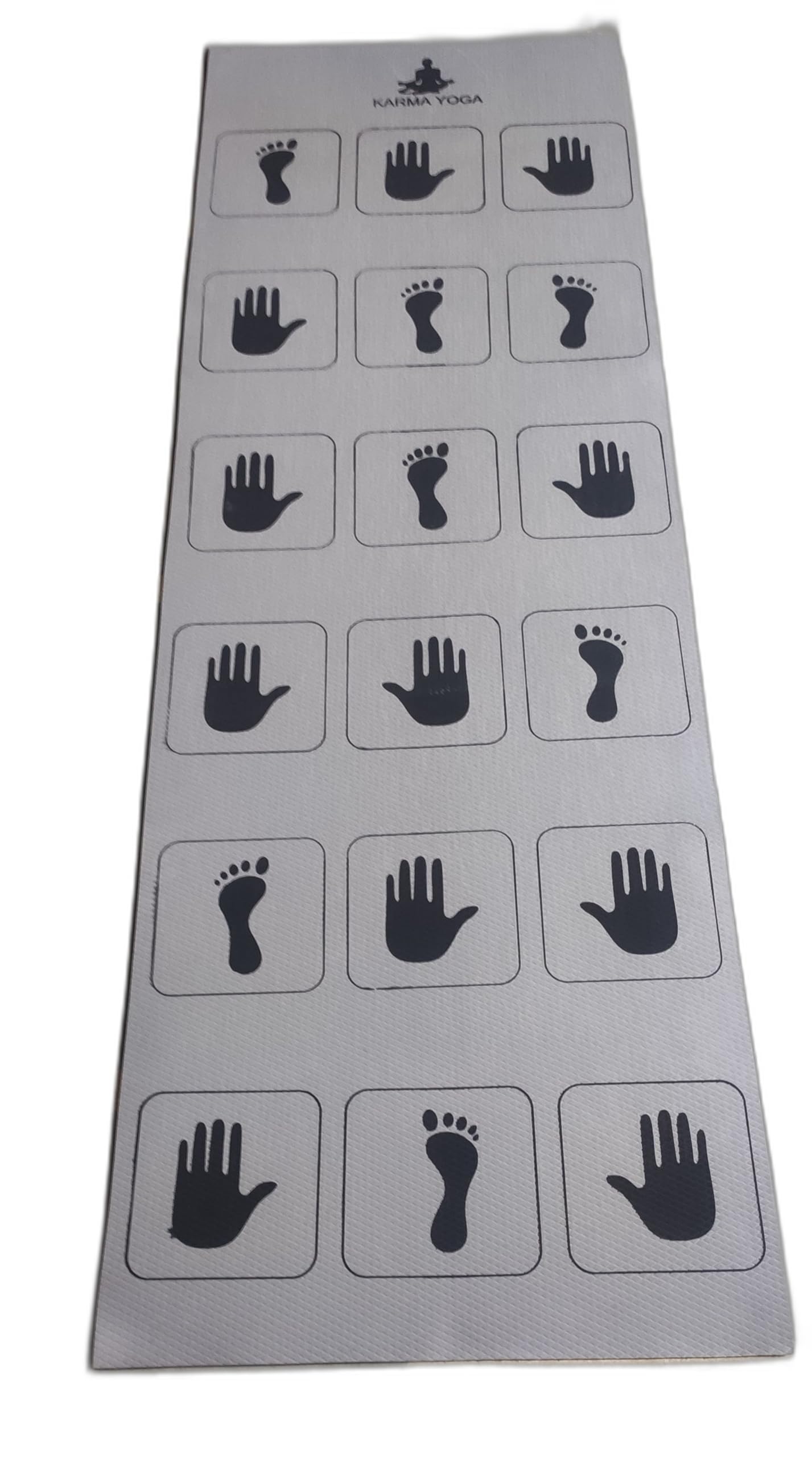 Karma yoga printed 4mm 2feet ×6feet Perfumed Eva Yoga Mat for Kids play and yoga Fitness .Non-Slip Texture, Extra Wide & Thickness-image-44