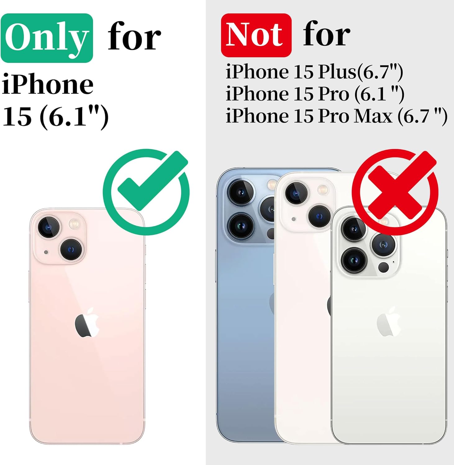 Cozycase for iPhone 15 Case Waterproof - 360 Heavy Duty with Screen/Camera Protector Shockproof IP68 Underwater Dustproof Water Dust Shock Proof Double Full Body/Front and Back 15 Protective Case Slim - Image 2