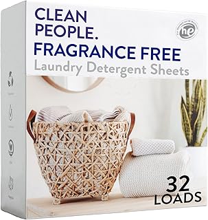 Sponsored Ad - Clean People Ultra Concentrated Laundry Detergent Sheets- Plastic Free, Natural Plant-Based Ingredients, Re...