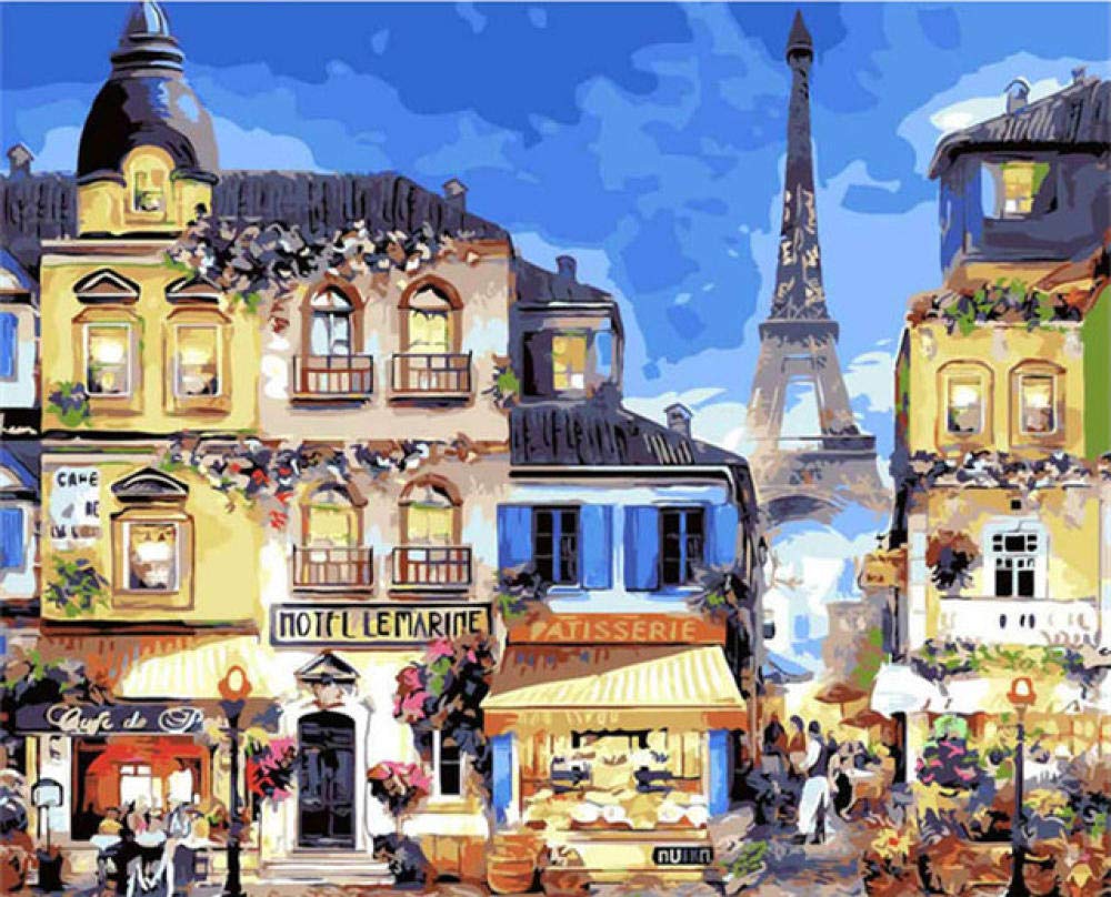 Canevas au demi point de croix pour créer une tapisserie de salon 45x55cm