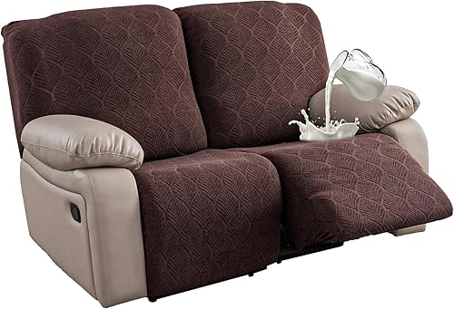 Miniatura 44 de Fundas de sofá reclinable 100% impermeables, 3 piezas cubiertas elásticas para sofá reclinable para sofá de 3 cojines, apto para mascotas, fundas de