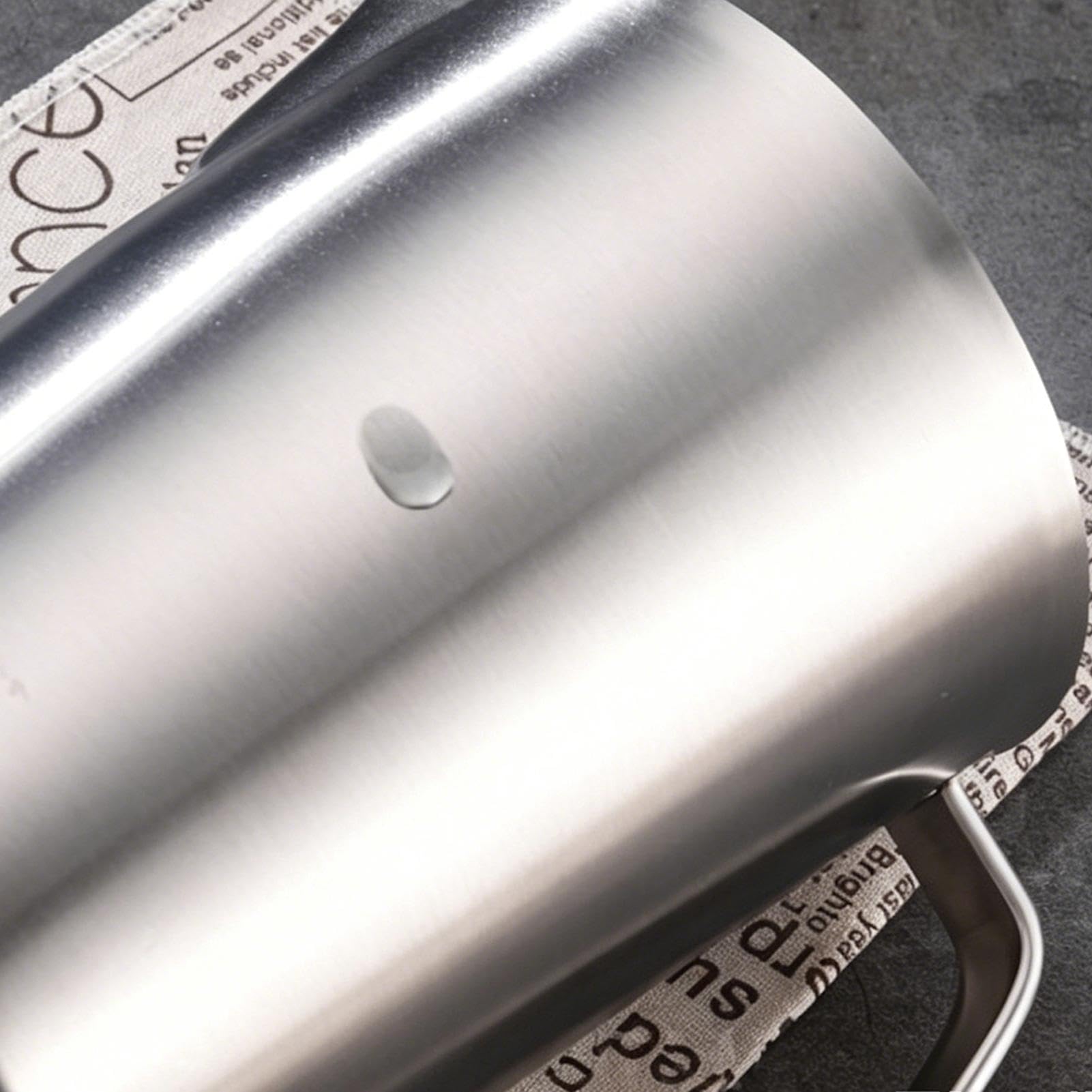 Flüssiger Messbecher - Hitzebeständiger Doppelskalen-Behälter mit Deckel zum Kochen und Backen, spülmaschinenfester Milchaufschäumer Becher für den Heimküchengebrauch