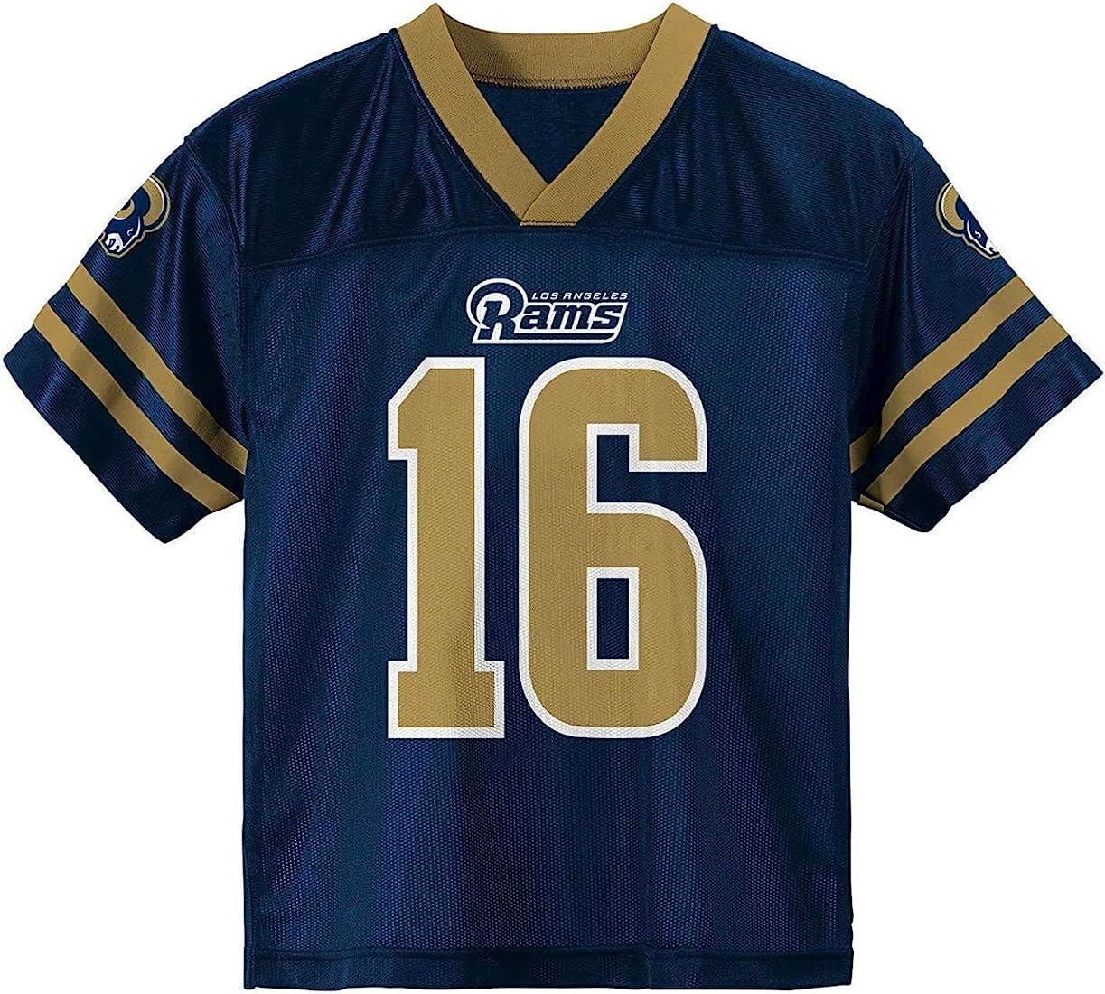 Jared Goff Los Angeles Rams Navy #16 Youth 4-20 Home Player Jersey (X-Large)