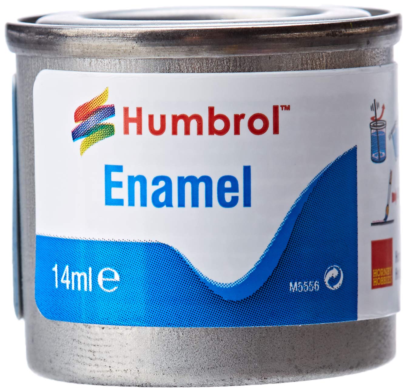 HUMBROL ENAMEL - GLOSS - 14 ml - SMALTO PER MODELLISMO - COLORI LUCIDI
