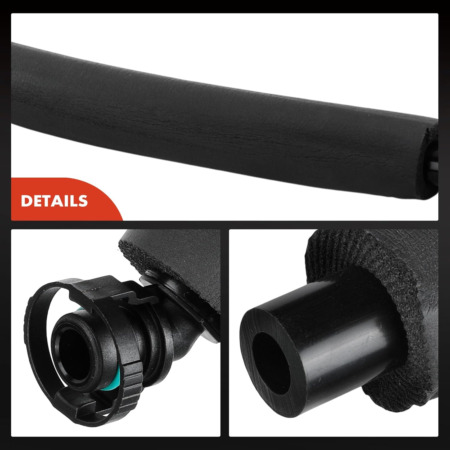 A-Premium Engine Crankcase Breather Hose Compatible with BMW E53 Series X5 2001 2002 2003 2004 2005 2006, 3.0L