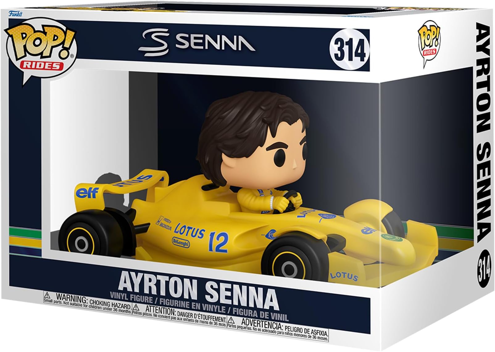 Pop! Rides Super Deluxe: Lotus - Ayrton Senna - Collectible Vinyl Figure - Gift Idea - Official Merchandise - Toys for Children and Adults - Sports Fans